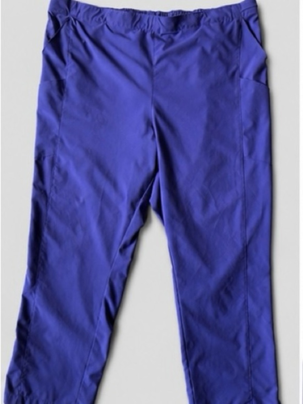 WonderWink Purple Elastic-Waist Scrub Pants 3X